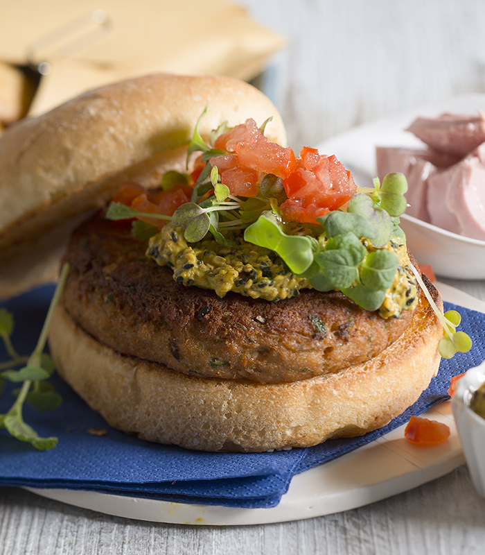 Thunfish-burger