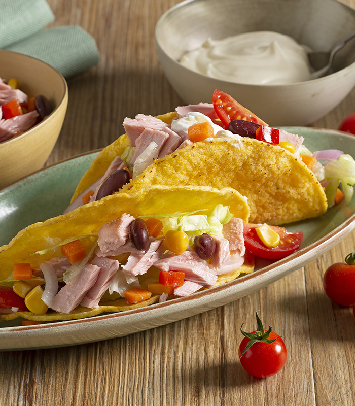 Tacos Insalatissime Mexico mit Guacamole