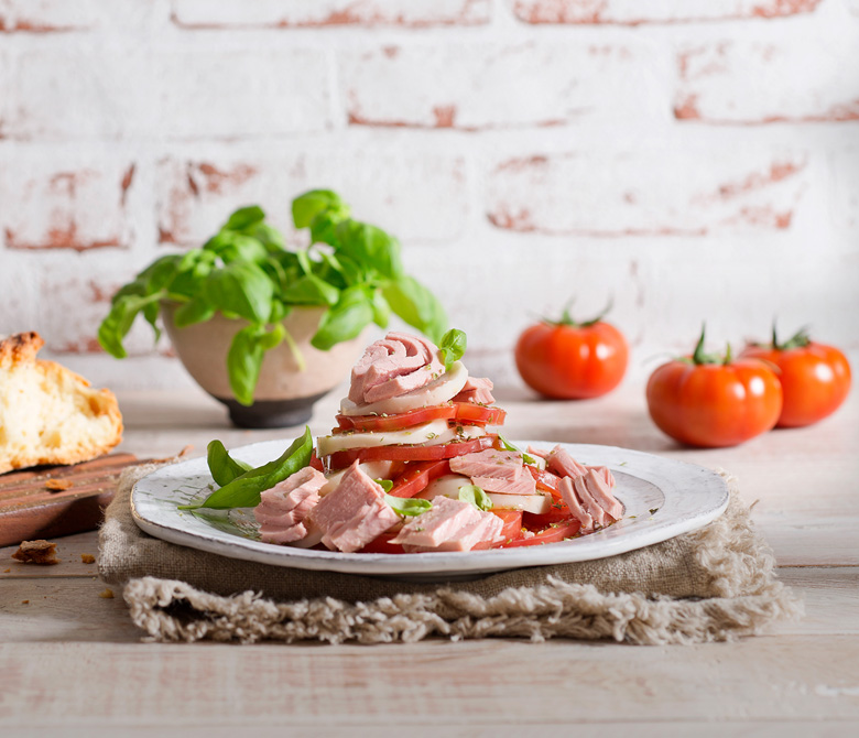 Thunfisch Caprese